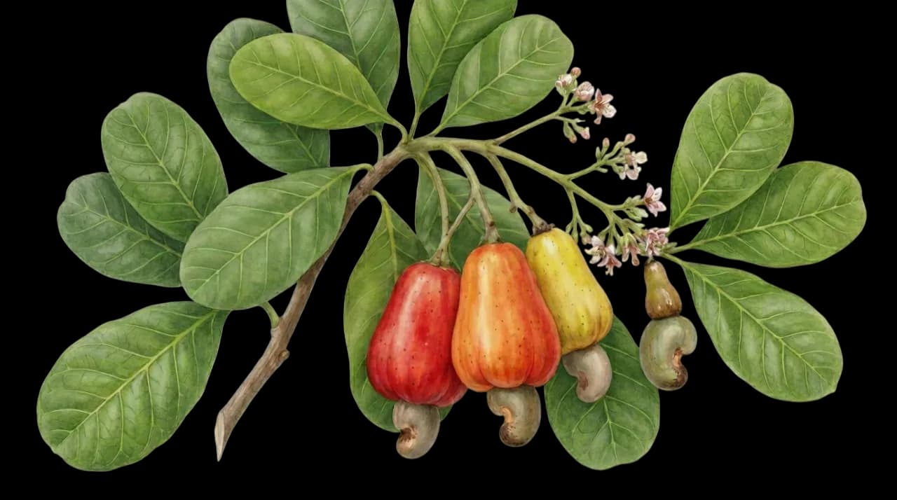 Cashew branch left