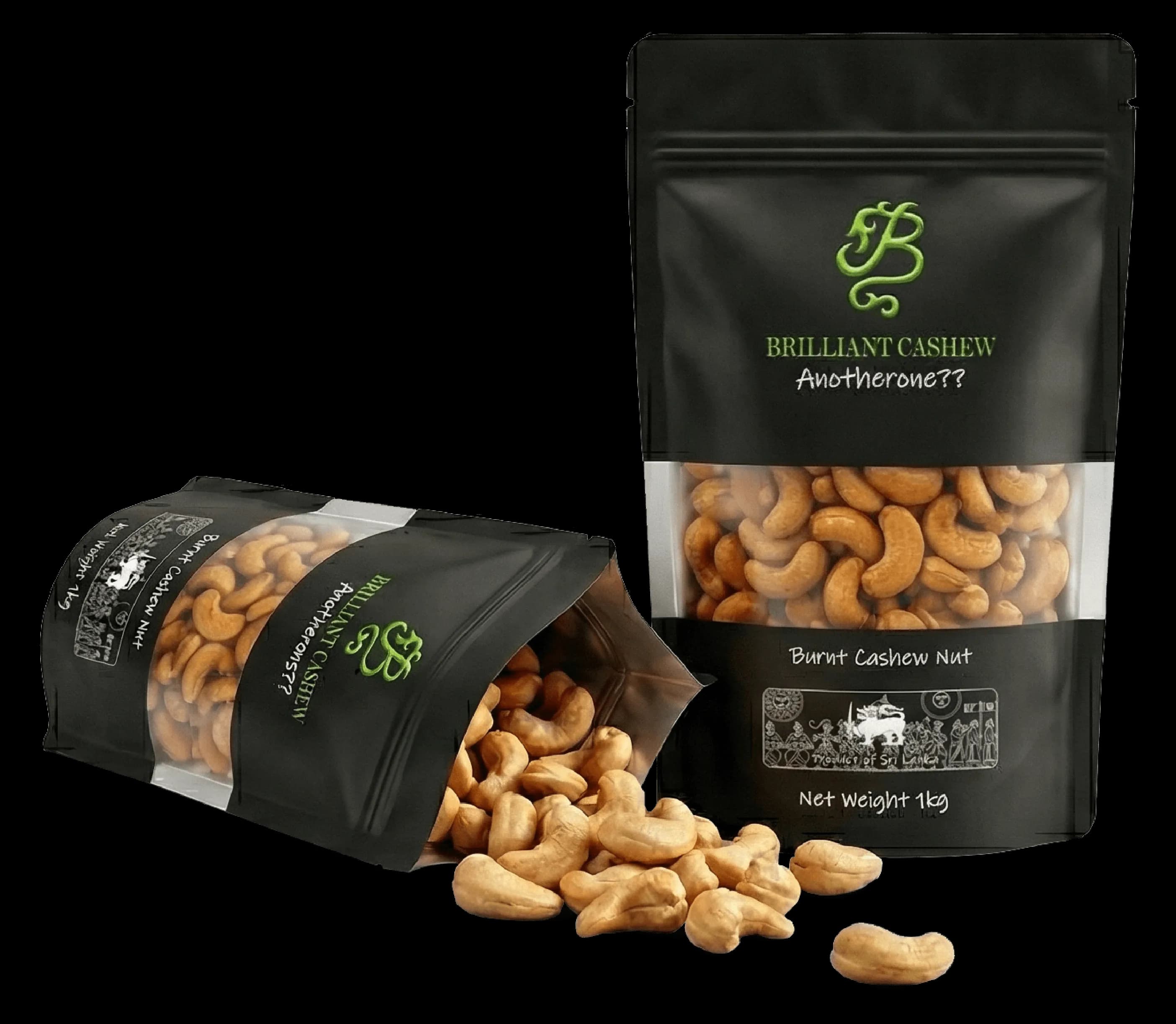 Brilliant Cashew Product Packaging